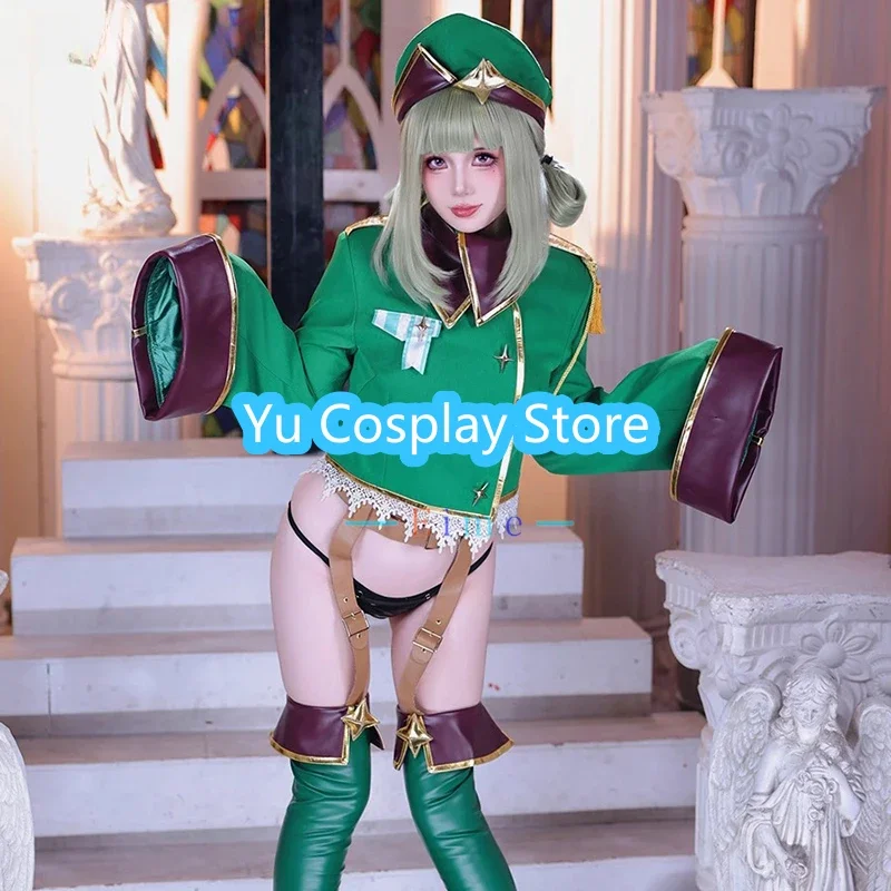 

Yu-Cosplay Anime Gushing Over Magical Girls Araga Kiwi Cosplay Costume Women Sexy Party Suit Halloween Carnival Uniforms Custom