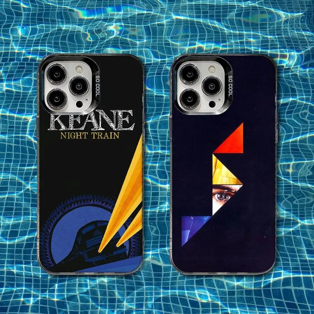 

Band Keane Phone Case For iPhone 16,15,14,13,12,11,8,7,Pro,Max,Plus,Mini,XS,SE Shockproof Matte Cover