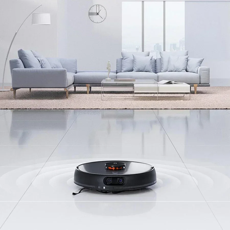 MIJIA-aspirateur robot MOP 2 Pro, balayage et traile intesses, 4000Pa, LDS laser di navigazione, carte intelligente