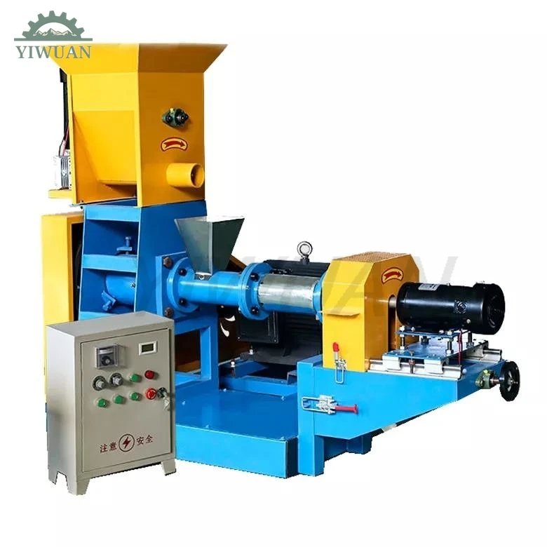 Hot Sale Dog Feed Pellet Machine Floating Fish Feed Pellet Machine Famous India Pet Machinery Factory Animal Dog Feed Extruder