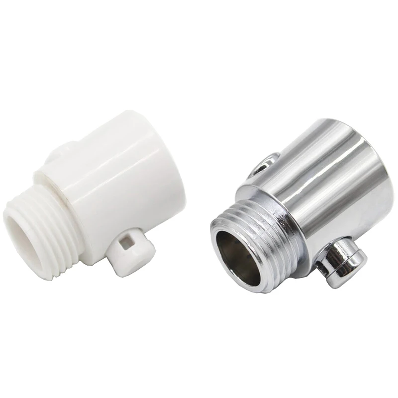 

Solid Brass Shower Head Arm Diverter Valve Shower Head Bidet Sprayer Head Water Shut-Off Valve