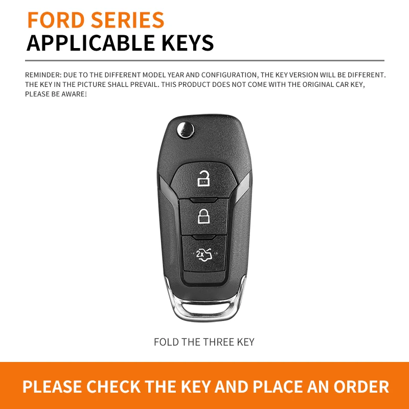 Car Remote Key Case Cover for Ford Figo 2017 Mondeo 5 Ecosport Fiesta Mk8 Everest Ranger Fusion Kuga Escort F150 Accessory