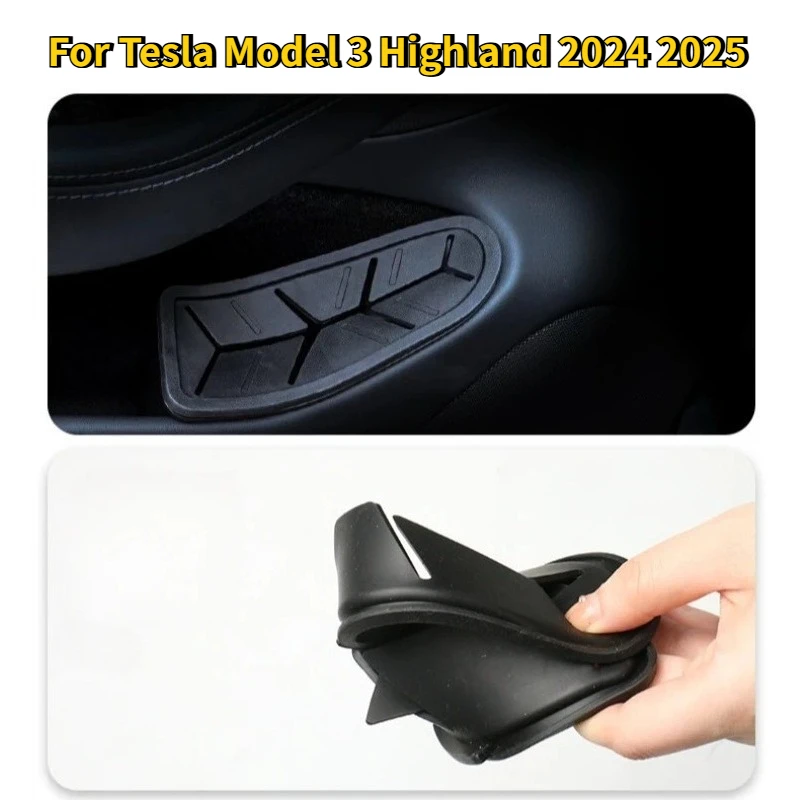 

Car Door Trash Can for Tesla Model 3 Highland 2024 Car Door Trash Bin Storage Organizer Debris Box 2PCS Garbage Can Accessories