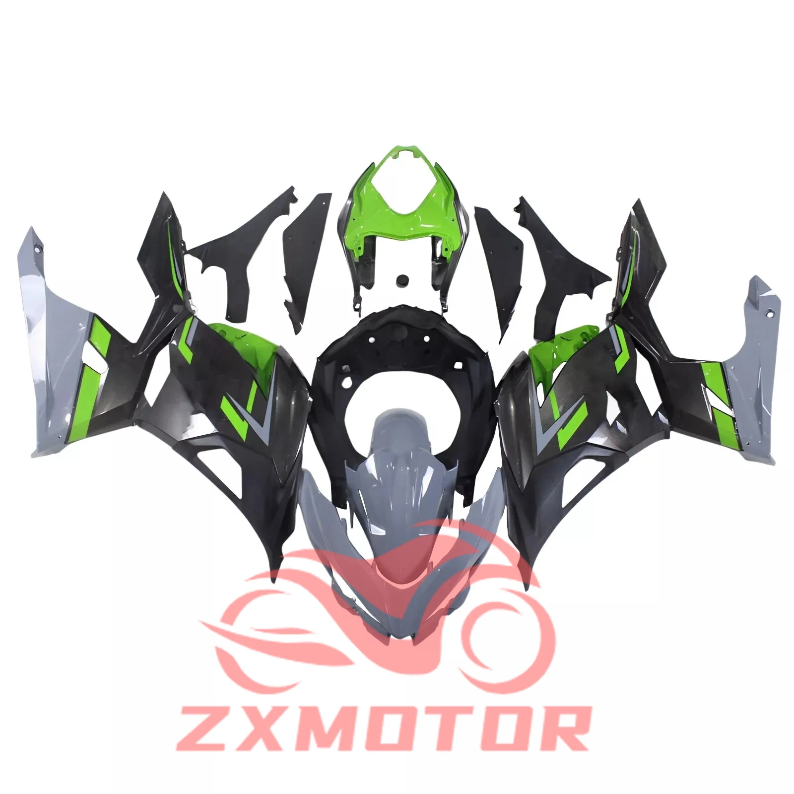 

Customizable Fairings EX400R 2018 2019 2020 2021 2022 2023 2024 Motorcycle Fairing Kit for Kawasaki NINJA400 18-24 New