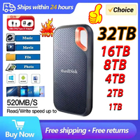 High Speed External Solid State Drive 1TB Portable SSD External Hard Drive 256TB External Hard Disk Hard drive For Laptop Mac
