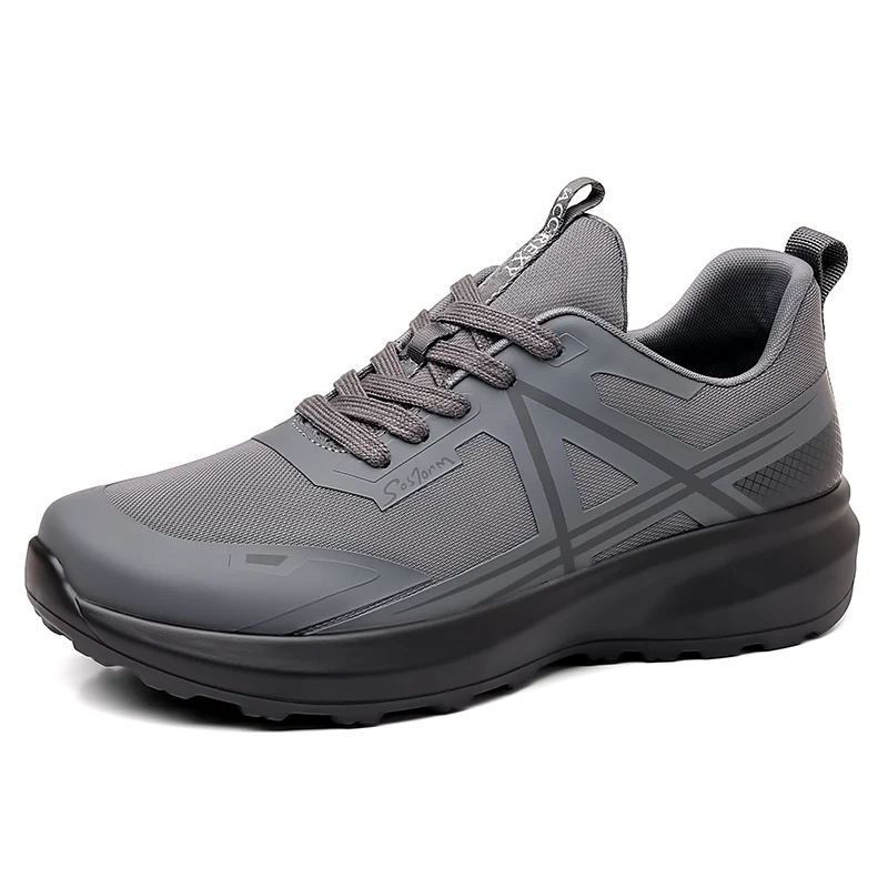 Zapatos de senderismo deportivos para hombres, zapatillas de Trekking al aire libre, trotar, caminar, entrenadores, primavera, otoño