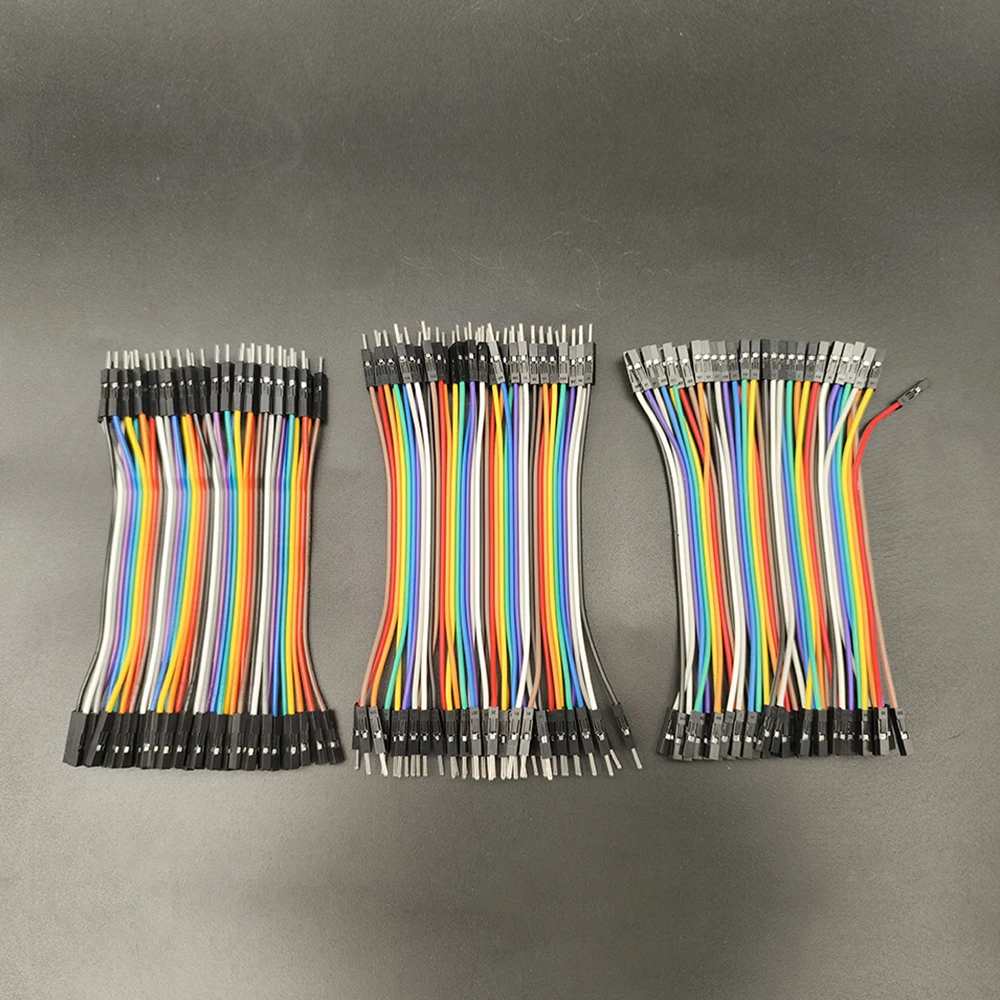 1Pcs 40Pin Cable Jumper Wire 10CM 15CM 20CM 30CM Male to Male/Female to Female/Male to Female Connector For Dupont DIY Kit
