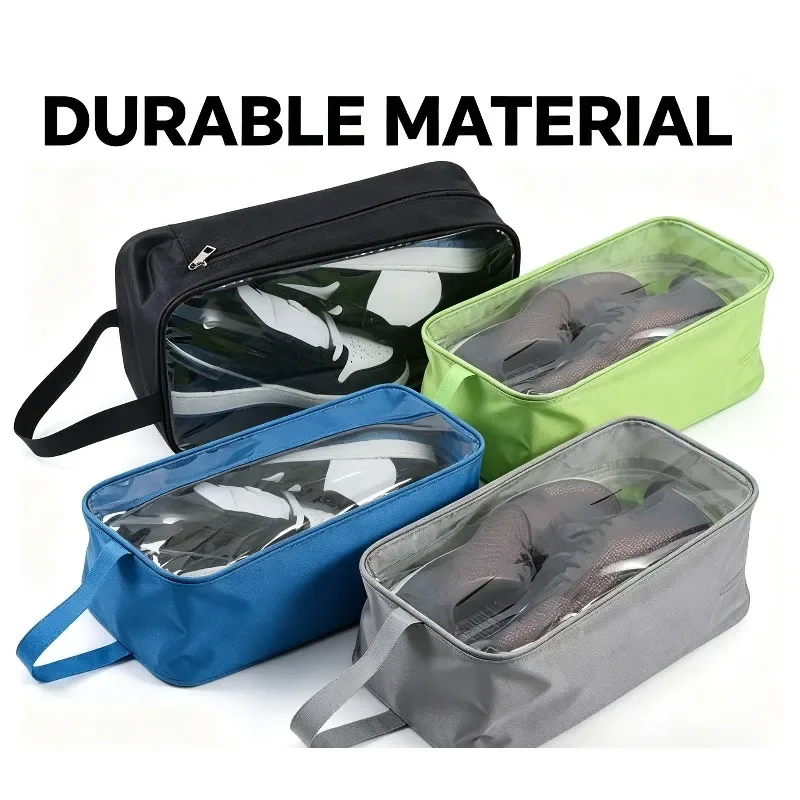 Travel Portable Waterproof Shoe Bag Home Dustproof Shoe Bag Fitness Sports Large Capacity Football Shoe Bag Storage Bag image 3