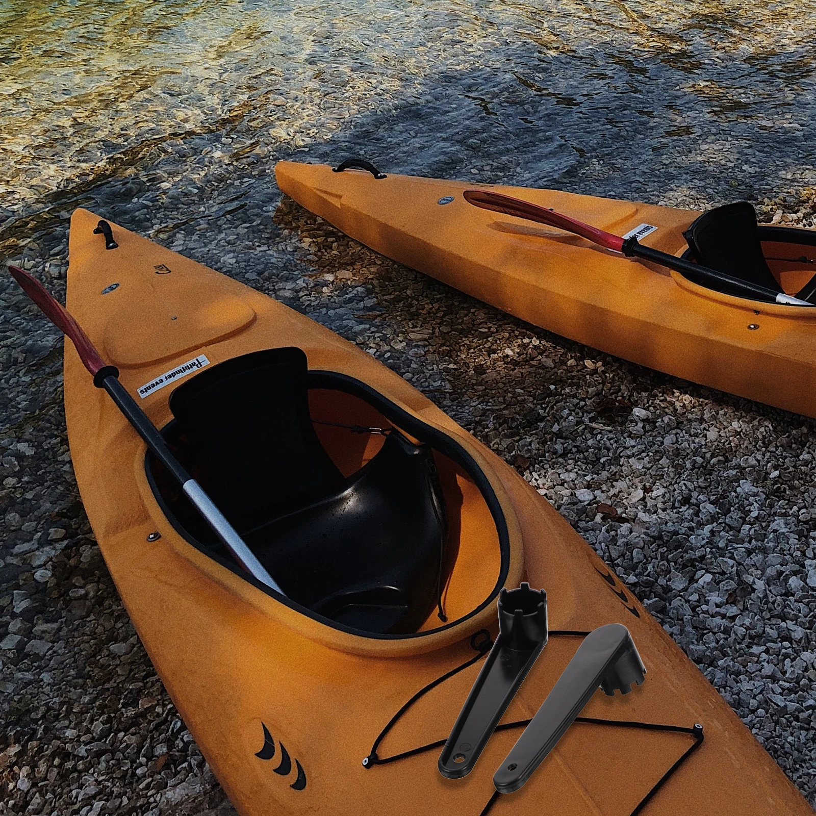 

2Pcs Adjustable Valve Spanner for Kayak Inflatable Boat Air Valve Locking Tool Heavy Duty Plastic Wrench Portable Boat Accessory