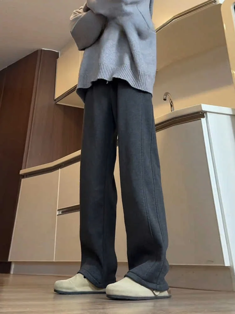 

Брюки-джоггеры унисекс Deep Ey Fce Lined Khakis, прямые, свободного кроя, в американском стиле, повседневные, весна-осень