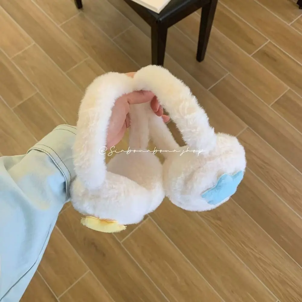 Orejeras suaves y bonitas y útiles con forma de estrella, cubierta para los oídos a prueba de viento, protección contra el frío y el oído grueso, orejeras cálidas para Otoño e Invierno