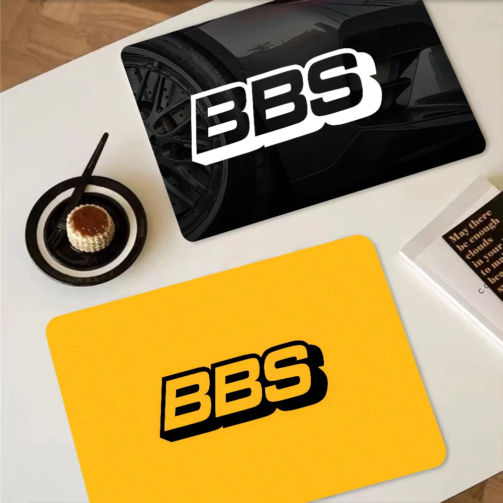 BBS Non-slip Fast Water Absorption Anti-scalding Imitation Tile Printing Coffee Machine Draining Pad