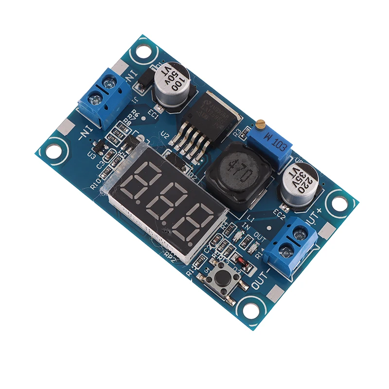 1PCS LM2596 DC-DC Adjustable Buck Converter 3.2V~35V to 1.25-35V Power Supply Step Down Voltage Regulator Module