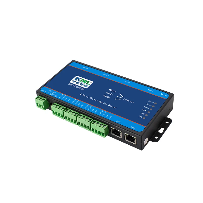 4 server seriali/232 485 a doppia rete a seriale *** sostituzione/Modbus TCP/RTU