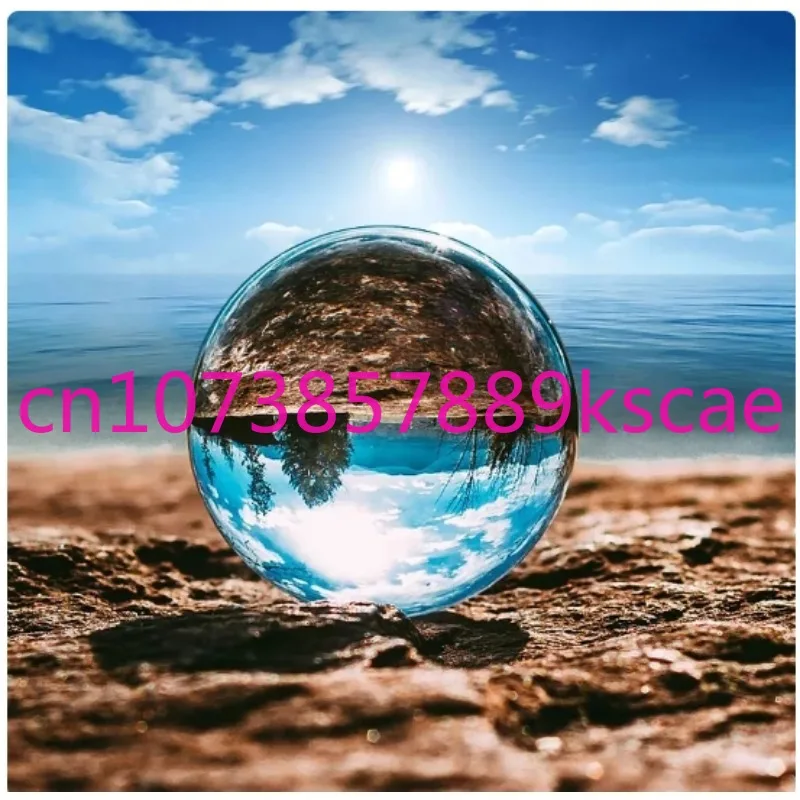 Crystal Ball Rare Clear Asian Quartz Feng Shui Sphere Fashion Home Decor Magic Free Shipping