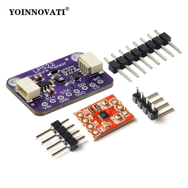 LPS22HB High Accuracy Digital Barometric Pressure Sensor,I2C/SPI,for Altitude Tracking,Weather Station,GPS Augmentation