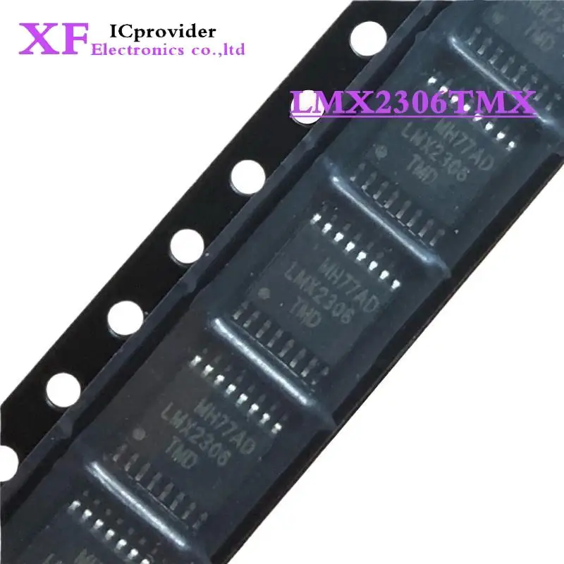 5pcs/lot LMX2306TMX LMX2306TM LMX2306 FREQ SYNTHESIZER TSSOP16 .