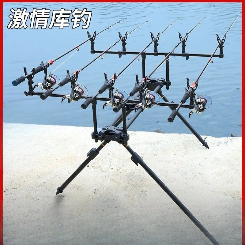 Sea rod bracket long-throw warehouse fishing bracket fort fishing rod throwing rod big fish alarm