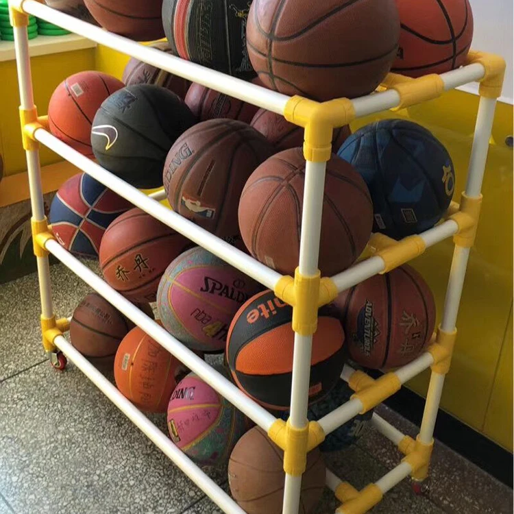 경기장 농구 축구 보관 랙 보관 바구니