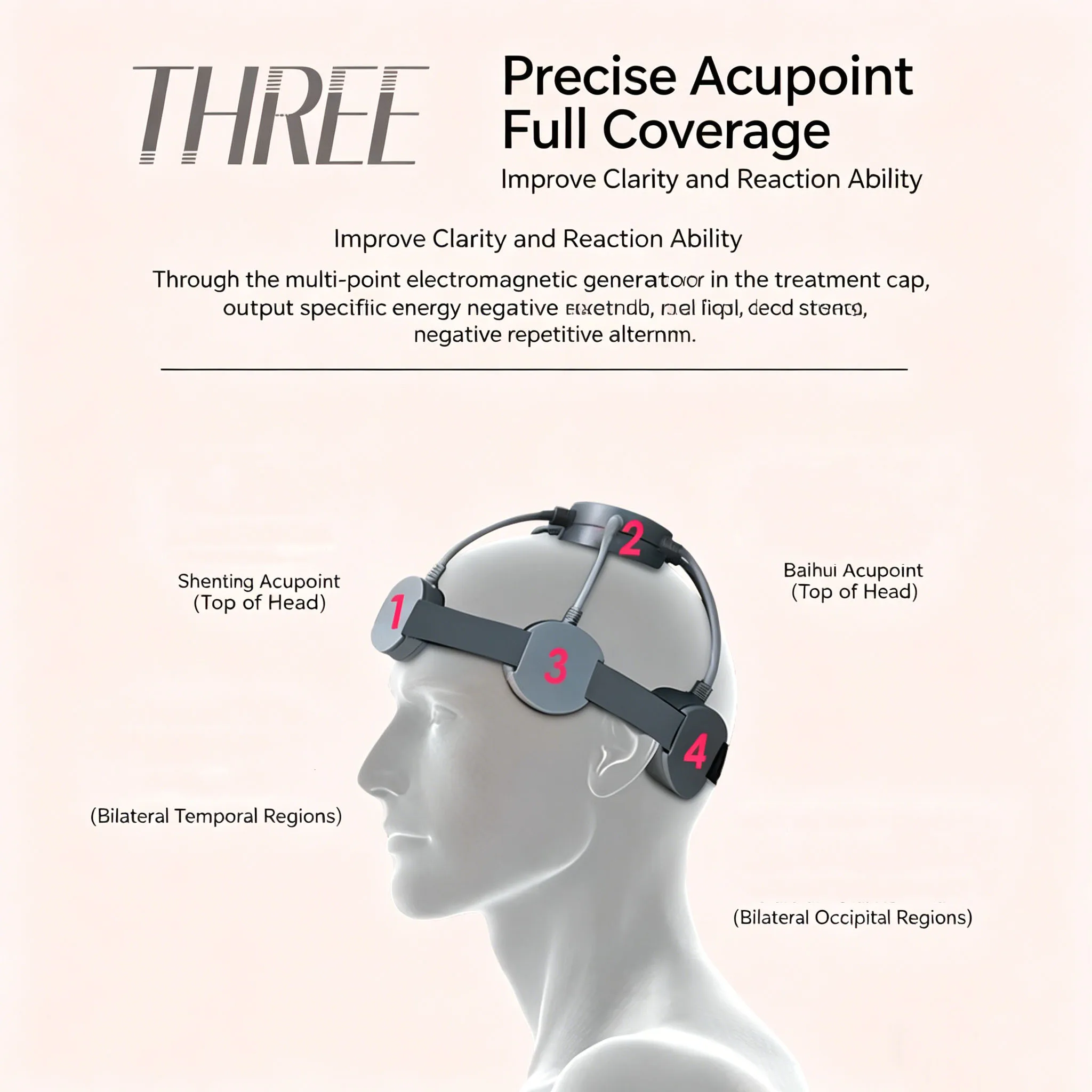 Brain Massage, Scalp Hair Follicle Maintenance, Sleep Assistance, Head Therapy, Instrument Beauty