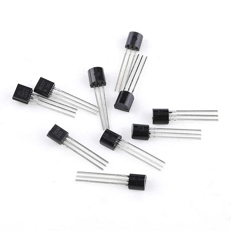 200 قطعة BC337 إلى C1815 طقم الترانزستور ترانزستورات السيليكون NPN TO-92 PNP