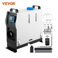 VEVOR Diesel Air Heater 8KW All In one One Air Outlet 8KW Diesel Heater 12V Fast Heating Diesel Parking Heater Red LCD Switch