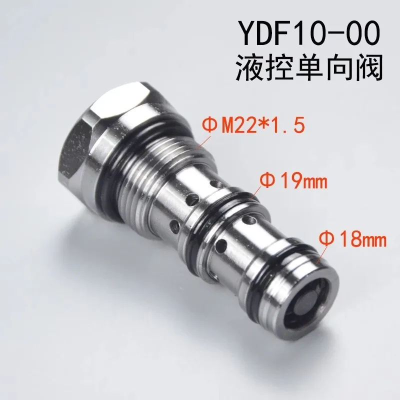 

Insert Hydraulic Control Check Valve Excavator Hydraulic Quick Connection Accessories YDF10-00