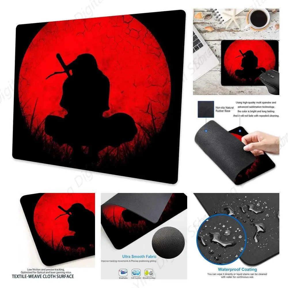 Anime Cool Game Mouse Pad Anti Slip Rubber Base, Laptop Mouse Pad Office Desktop Gift Mouse Pad 25*30cm