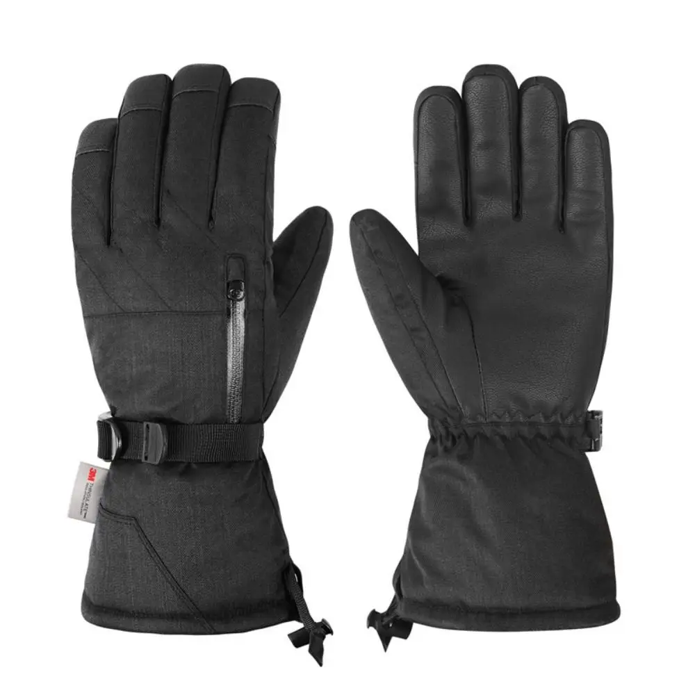 Waterproof Winter Ski Gloves Men's Touchscreen Gloves Snowboard Motor Thicken Warm Mitten Windproof Outdoor Full Finger Mittens