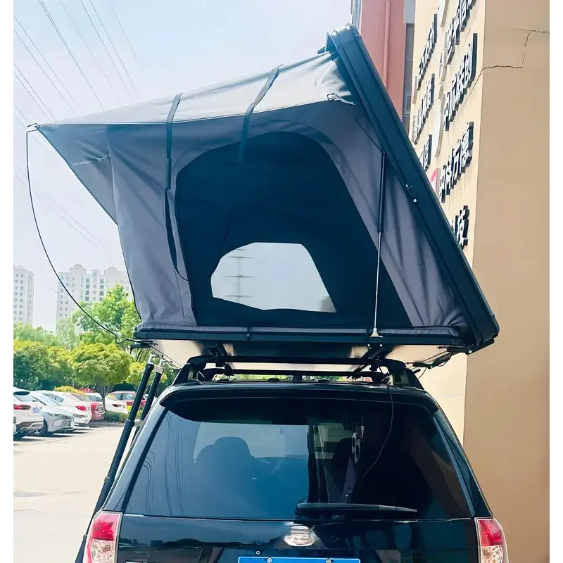 

Hot Selling Automatic Folding Off-Road Aluminium Shell Camping Car Roof Top Tent naturehike