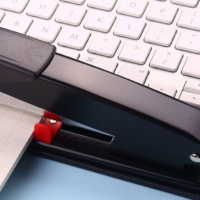 Desk Stapler Paper Stapler Metal Stapler 50 Sheets Binding Machine Desktop Stapler Portable Office Stapler for Home