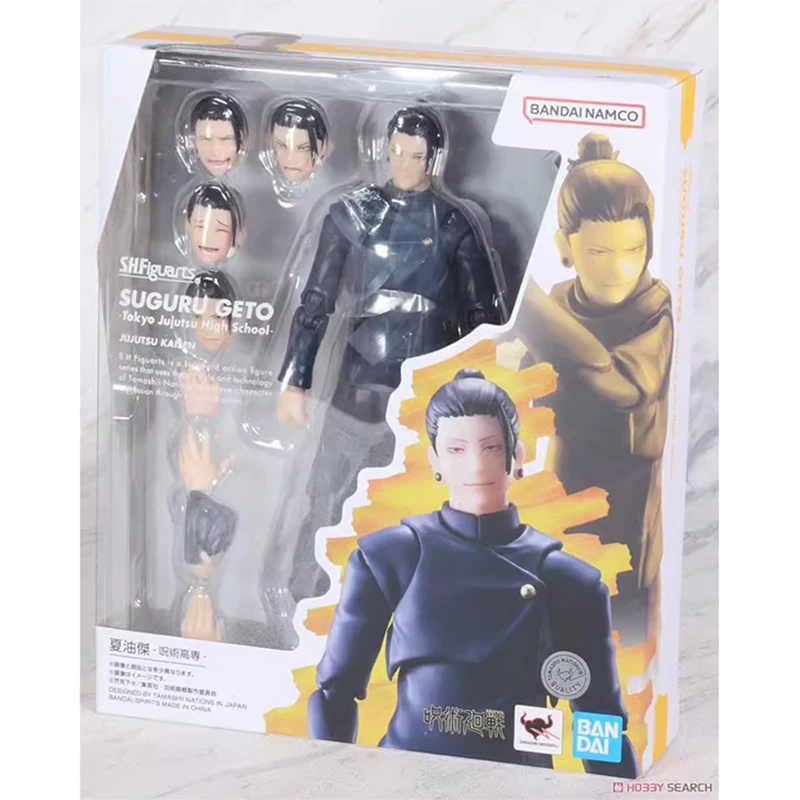 

Original Bandai Sh Figuarts Shf Jujutsu Kaisen Suguru Geto Action Figures Tokyo Jujutsu High School Anime Model Toys Collection