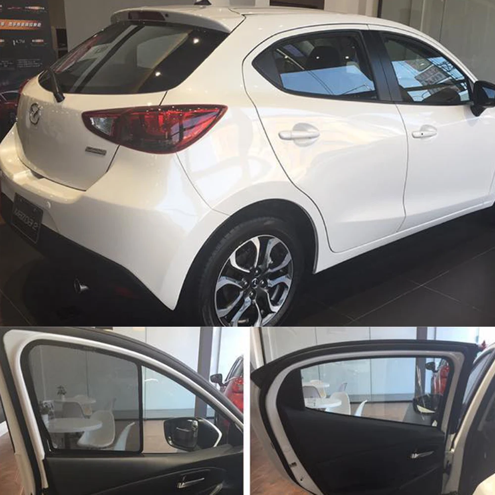 

Для Mazda 2 Demio MAzda2 2014-2022 магнитный автомобильный солнцезащитный козырек переднее лобовое стекло занавеска заднее боковое детское окно солнцезащитный козырек