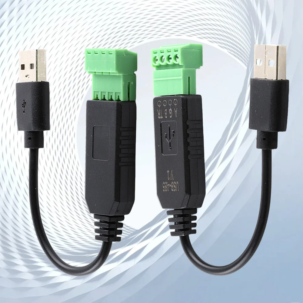 CH340 USB-RS485 Serial Converter Industrial Communication Module Reliable Transmission PLC Support Win XP 10 11 Linux