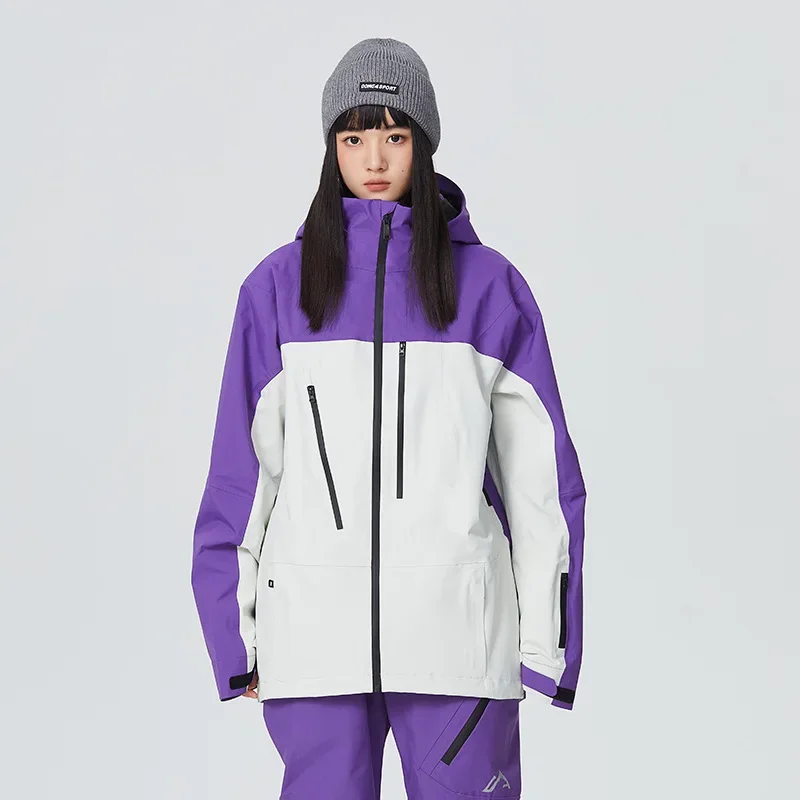 Vestes de ski de sport en plein air pour hommes et femmes, vêtements de neige chauds, manteau de ski imperméable, coupe-vent, snowboard, hiver, nouveau, Y-2025