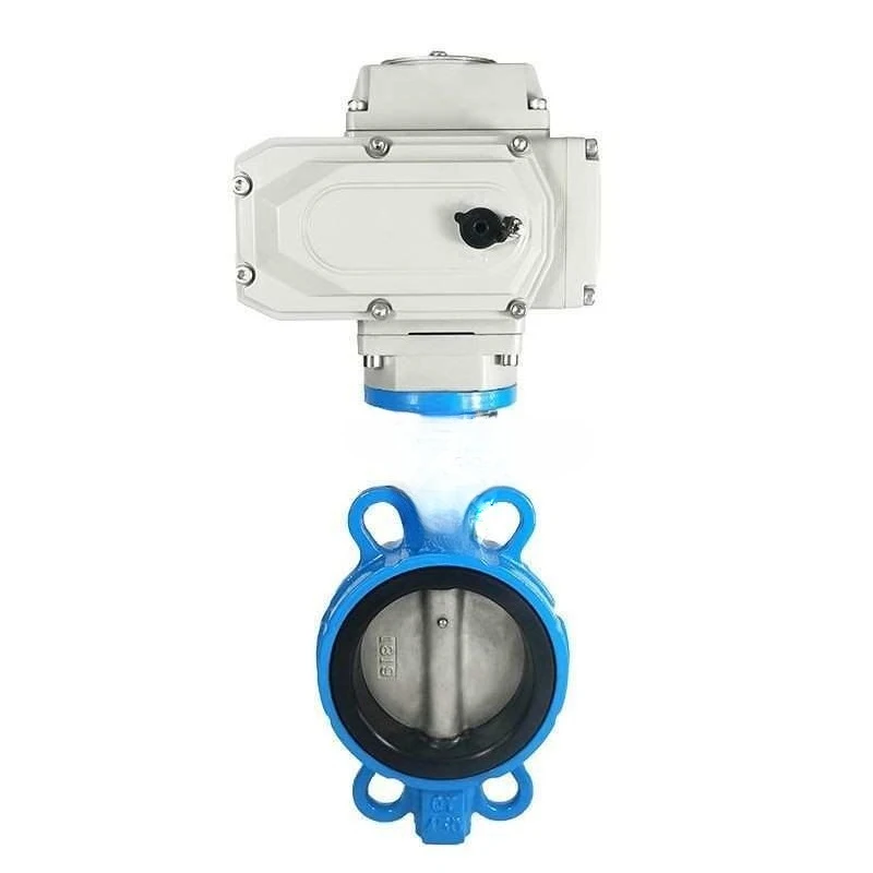 Electric Butterfly Valve D971X-16Q Wafer Valve Stainless Steel DN50 65 80 100 150 200 300