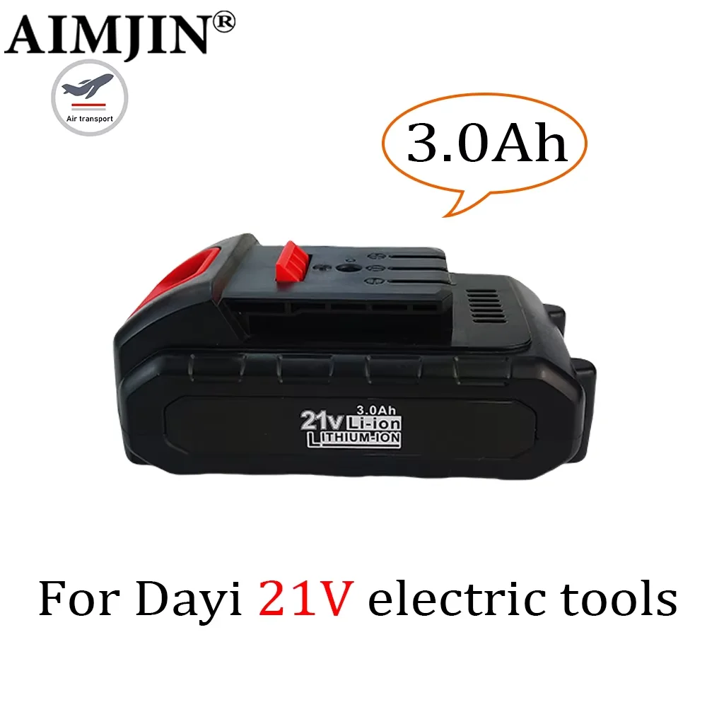 

21V 3000mAh Power Tool Rechargeable Lithium Battery For Dayi Cordless Electric Wrench Car impact wrench