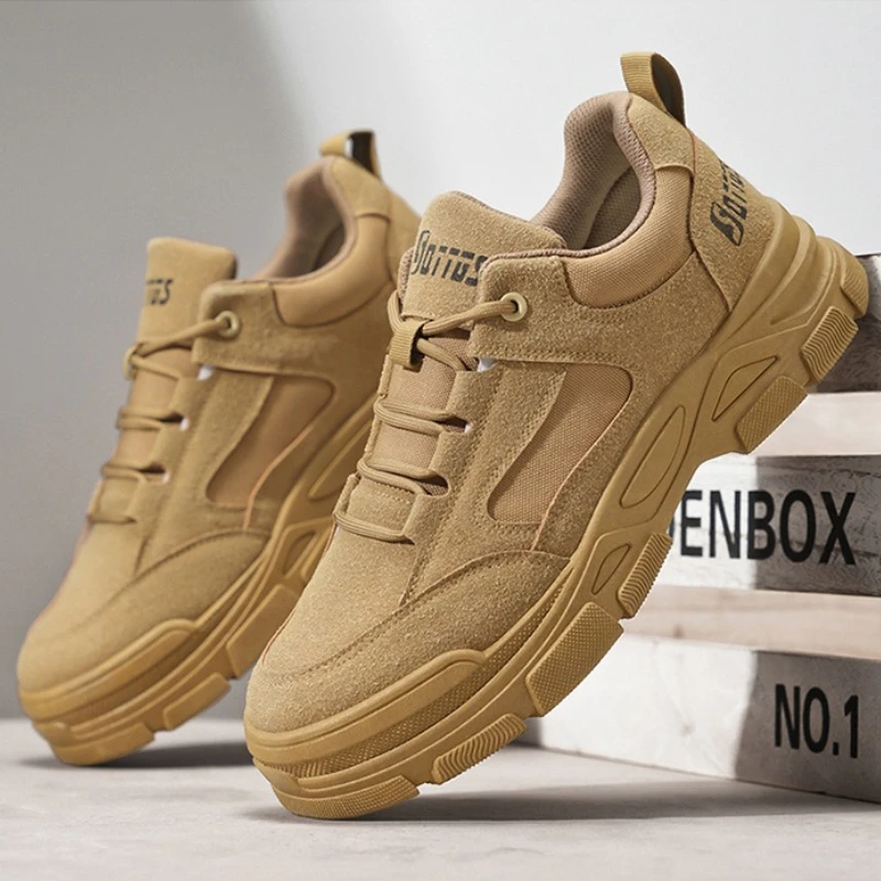 

Мужская весенне-осенняя новая дышащая, противоскользящая износостойкая обувь, мужские спортивные простые удобные туфли для доски