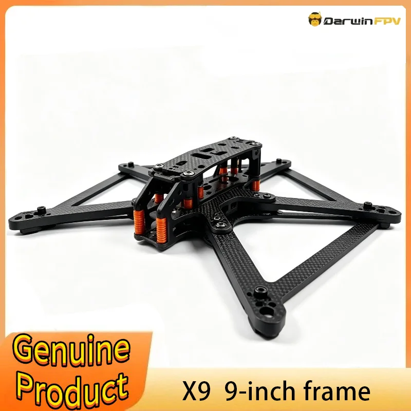 DarwinFPV 9inch FPV Drone Frame KIT Ture-X 363mm Wheelbase 6mm Arm Carbon Fiber for RC FPV Freestyle Racing Drone