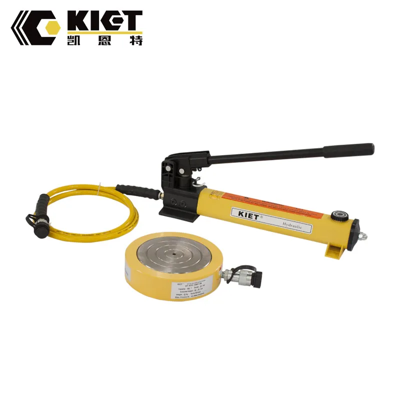 SLM-10015 الصين رقيقة جدا 100 طن رافعة هيدروليكية صغيرة