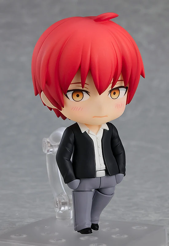 In Stock Original Anime Akabane Karma #1974 Assassination Classroom PVC Toys for Children Nenrodoid Action Figure 10cm