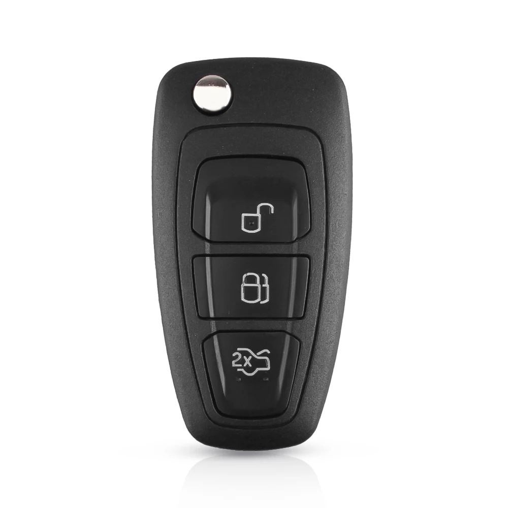 KEYYOU For Ford Focus Mk1 1999-2005 Mondeo 2001-2007 Fiesta Transit 2000-2006 Connect FO21 Blade Folding Remote Key 3 Button