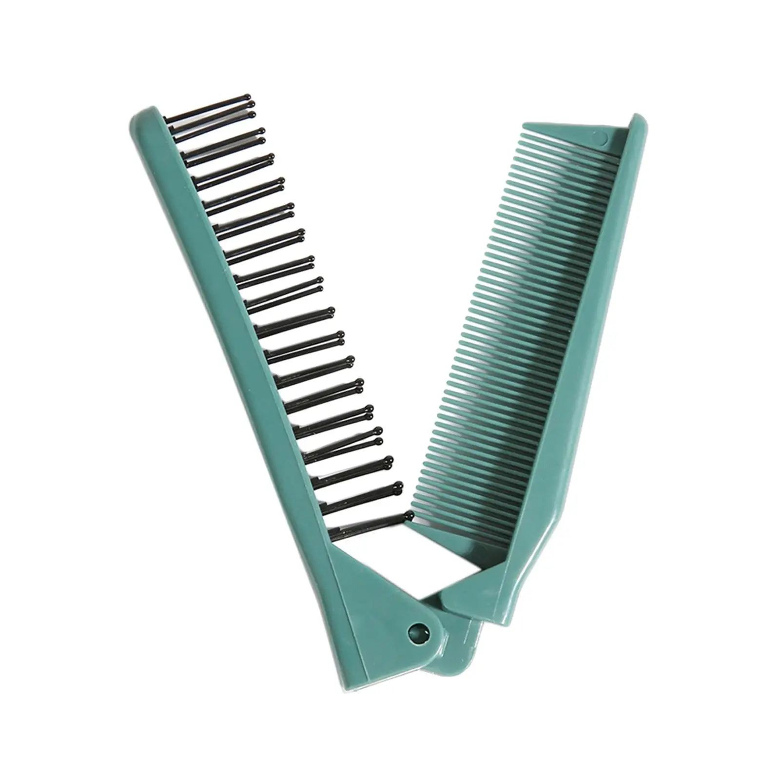 Foldable Hair Comb Beautiful Practical Mini Pocket Comb Folding Comb Rotatable