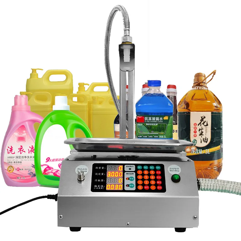 

17 L/ MIN Automatic Weighing Quantitative Filling Machine Large Flow Laundry Liquid Filler Machines