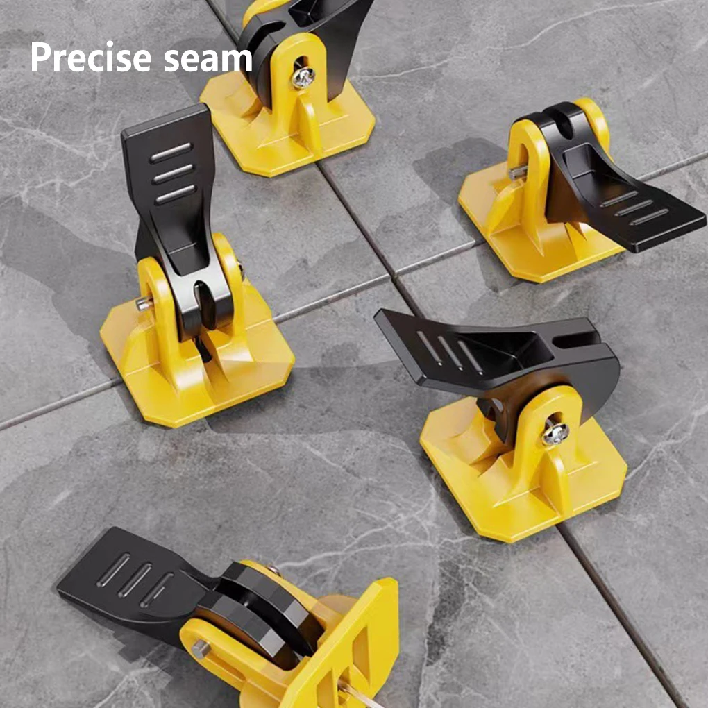 

50 Pieces Locator Tile Levelers Reusable Convenient Positioner Simple Easy to Use Smooth Tiles Building Walls Floors