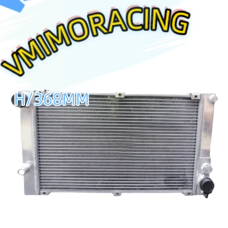 

Aluminum Radiator H/368MM Fit Porsche 944 2.5L Turbo / S2 3.0L for 1985-1991 968 Base 3.0L 4cyl 1992-1995 1993 1994 WITH CAP MT