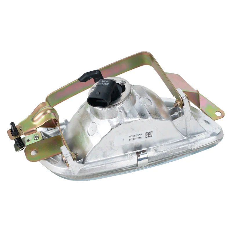 For Mitsubishi Pajero v73 V75 V76 V77 V78 2000-2003 Front Bumper Fog Light Black Headlight DRL Driving Light With Cable Switch view 6