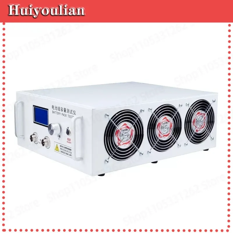 EBD-B30H 30A Battery Discharge Tester, 12-72V Capacity Analyzer with PC Software for Data Logging