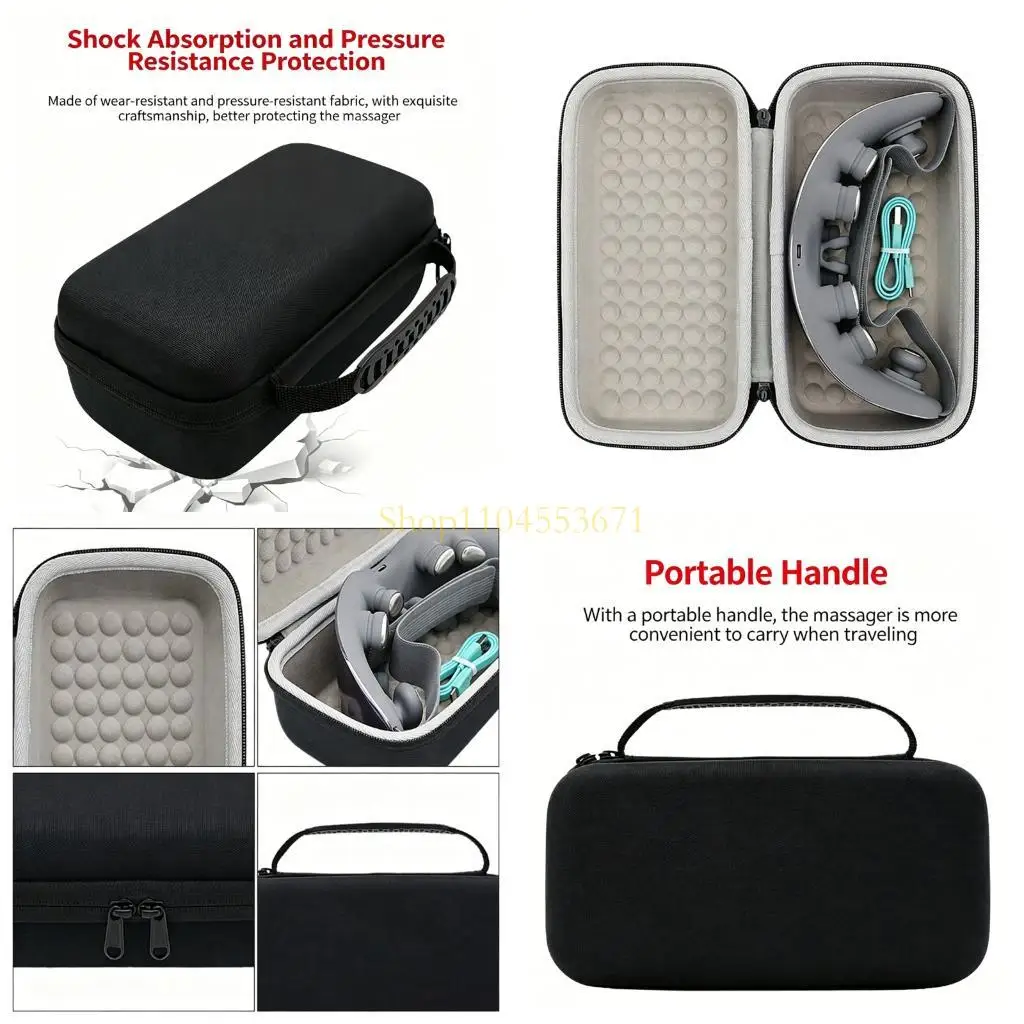 Best Seller Hard Shell Travel Organiser Bag For K5U Eye Massaging Device Compact Lightweight And Shockproof Storage Box
