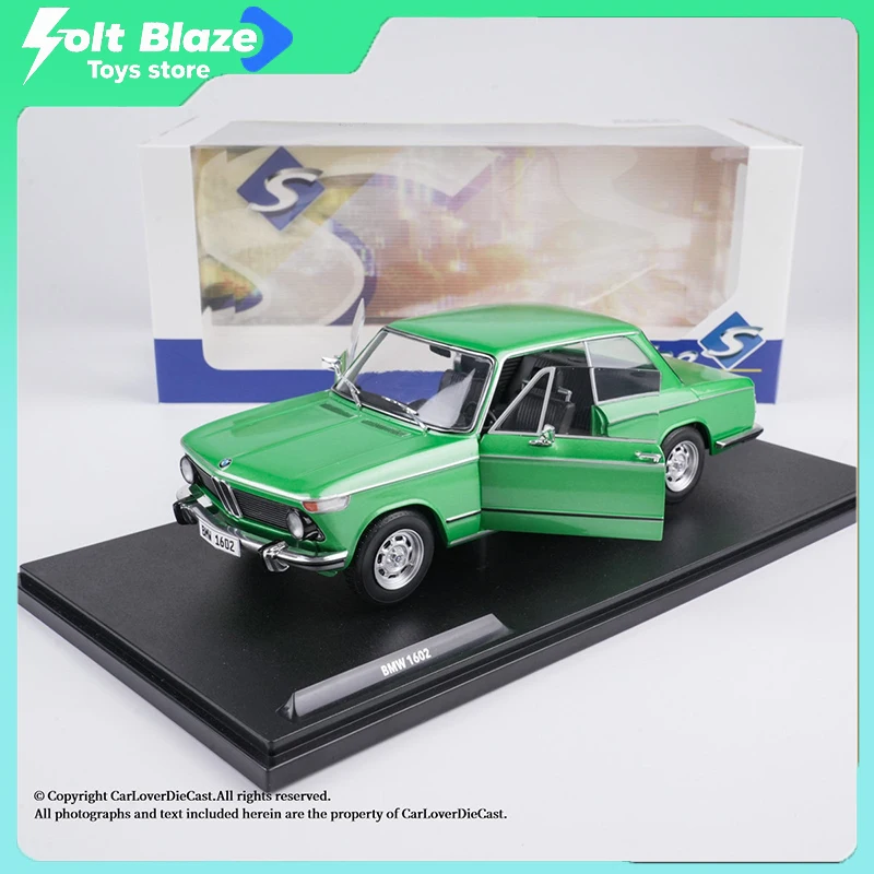 

Модель автомобиля Solido 1/18 BMW 1602 TAIGA 1971, литая под давлением, лимитированная серия, коллекционная модель, игрушка для мальчиков, подарок на день рождения